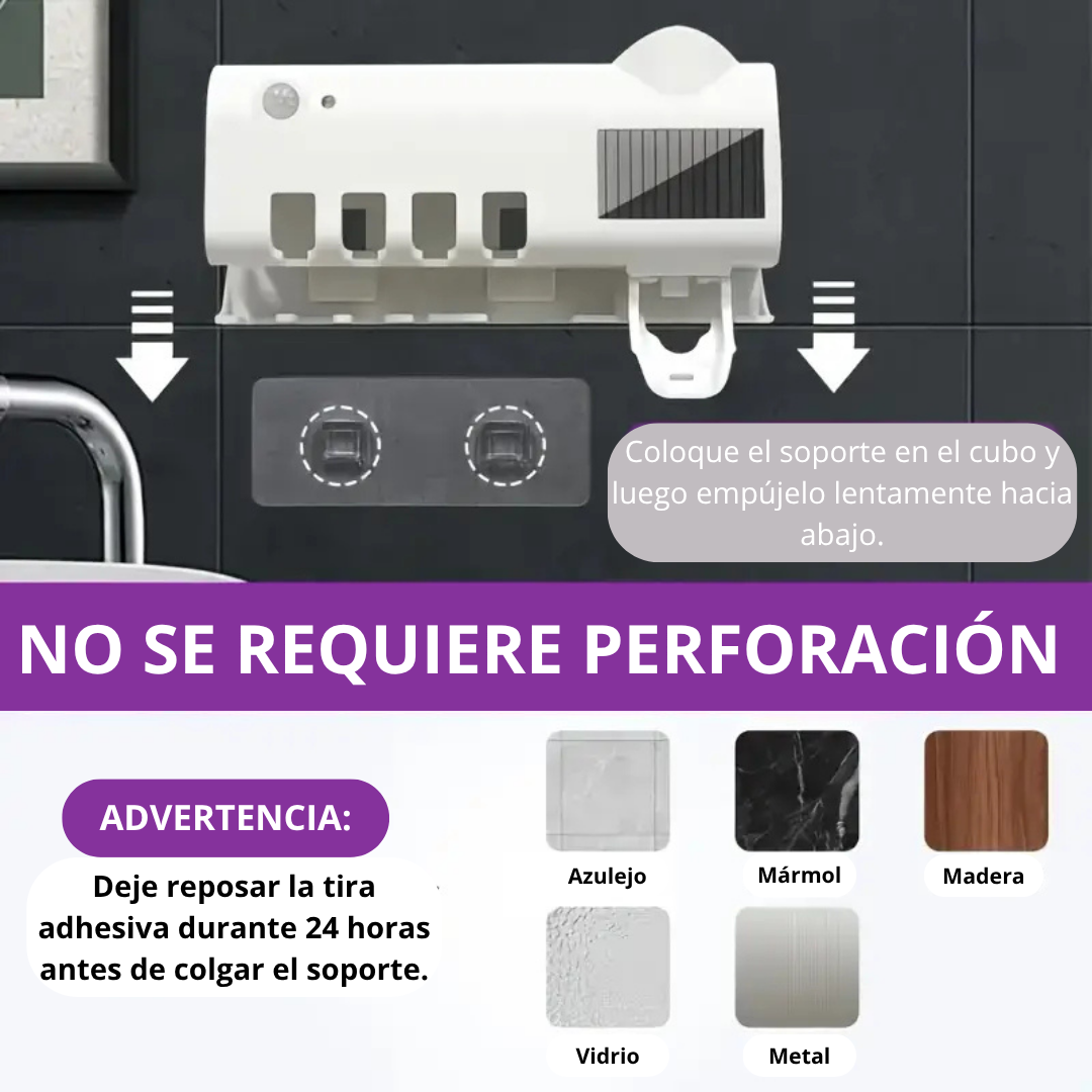 Soporte Esterilizador Cepillo de Dientes